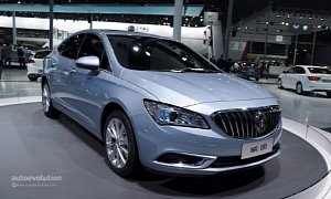 2016 Buick Verano Doesn’t Feel Like a Buick at the Shanghai Auto Show 2015