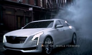 2016 Cadillac CT6 Sedan Revealed in Oscars Ad, Wants Us to #DareGently