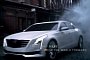 2016 Cadillac CT6 Sedan Revealed in Oscars Ad, Wants Us to #DareGently