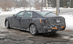 2016 Cadillac CT6 Vsport Approved for Production, Aluminum Body Most Likely