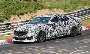 2016 Cadillac CTS-V Clears its Supercharged V8 Throat on the Nurburgring <span>· Video</span>