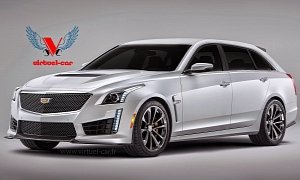 2016 Cadillac CTS-V Wagon Is the Cool Dad’s Family Hauler