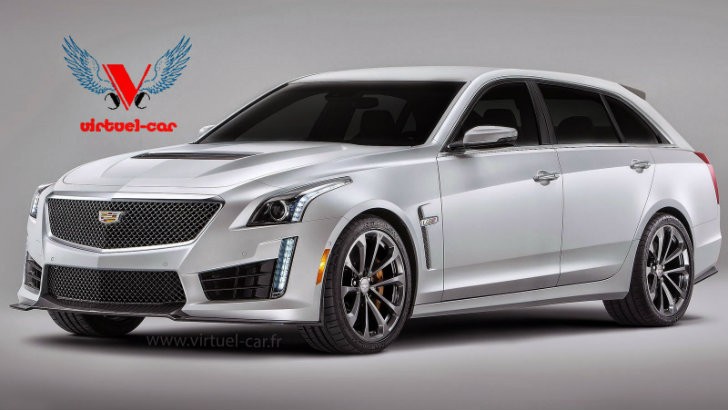 2016 Cadillac CTS-V Wagon rendering