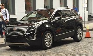 2016 Cadillac XT5 Photographed Undisguised
