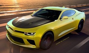 2016 Camaro Rendering is the Shape of Things to Come