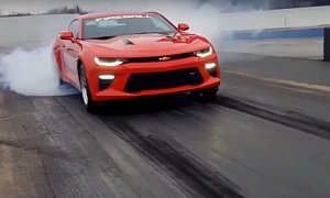 First 2016 Camaro SS to Pull 9s Quarter Mile Is High on Nitrous, Breaks Rear Axle