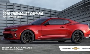 2016 Chevrolet Camaro Accessories Brochure Packs a Few Visual Goodies – Photo Gallery