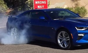 2016 Chevrolet Camaro Burnout Is an Ode to Hoonage