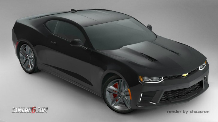 2016 Chevrolet Camaro rendering by chazcron