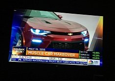 UPDATE: 2016 Chevrolet Camaro Leaked Photos via CNBC’s Squawk Box Morning Show