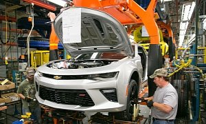2016 Chevrolet Camaro Pilot Production Begins in Lansing