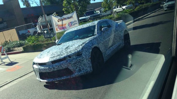 2016 Chevrolet Camaro Production-Ready Prototype Spy Photos