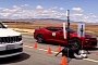 2016 Chevrolet Camaro SS Drag Races Jeep Grand Cherokee SRT on Airfield