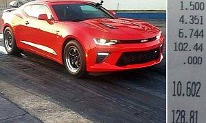 Updated: 2016 Chevrolet Camaro SS Gets Nitrous After 200 Miles of Ownership, Runs 10.6s 1/4-Mile