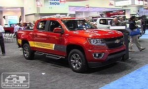 2016 Chevrolet Colorado Diesel Presented at the 2015 Work Truck Show – Video, Photo Gallery