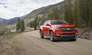 2016 Chevrolet Colorado Rewarded with 2.8-liter Diesel Mill, Towing Capacity Rises to 7,700 Lbs