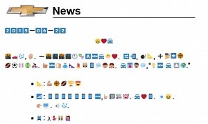 2016 Chevrolet Cruze Emoji Press Release Decoded, Here's What GM Tried to Say
