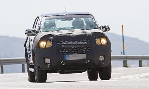 2016 Chevrolet/Holden Colorado Facelift Spied in Europe