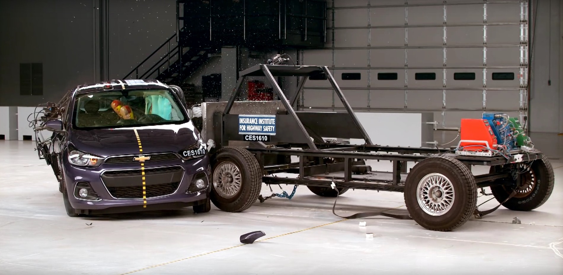 2016 Chevrolet Spark Crash Tested by the IIHS autoevolution