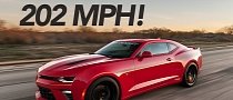 2016 Chevy Camaro SS Tuned by Hennessey Reaches 202 MPH
