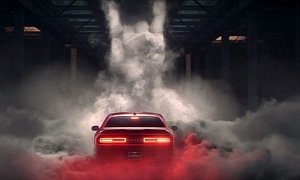 2016 Dodge Challenger Turns Burnouts into Art in Latest Ad