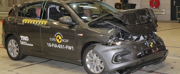 2016 Fiat Tipo Euro NCAP crash test