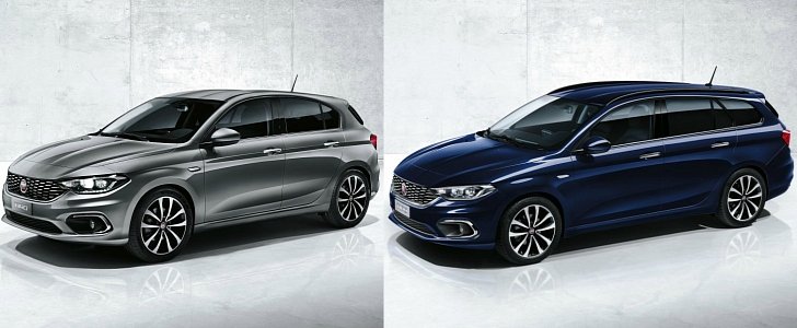 2016 Fiat Tipo Hatchback and 2016 Fiat Tipo Station Wagon