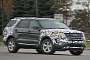 2016 Ford Explorer Spied Partially Camouflaged