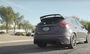 2016 Ford Focus RS with Agency Power Exhaust Sounds Like an All-Out Racecar