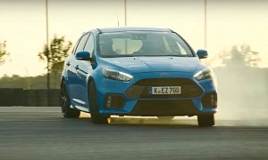 2016 Ford Focus RS Drift Mode Explained and Put to Use by Ex-Stig Ben Collins