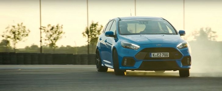 2016 Ford Focus RS Drift Mode Used by Ben Collins