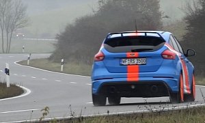 2016 Ford Focus RS EGO-X Has a Custom Exhaust, Sounds Like a Freaking Racecar