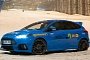 2016 Ford Focus RS Hits the Ski Slope in Lithuania, Goes Winter Drifting