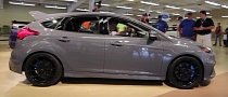 Stealth Grey 2016 Ford Focus RS Stalls Engine at Ford Nationals, Still Cool as Hell