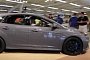 Stealth Grey 2016 Ford Focus RS Stalls Engine at Ford Nationals, Still Cool as Hell