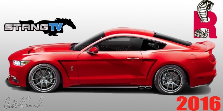 2016 Ford Mustang Cobra R rendering