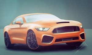 2016 Ford Mustang Shelby GT500 Rendered, Could Pack Over 707 HP