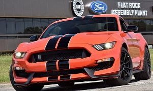 2016 Ford Shelby GT350R Mustang Rolls Off the Production Line