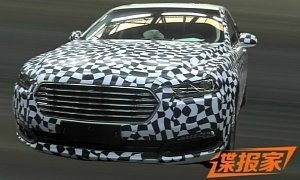 2016 Ford Taurus Prototype Spied in China