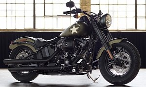 2016 Harley-Davidson Softail Slim S Shows Authentic Retro Military Styling <span>· Photo Gallery</span>
