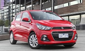 2016 Holden Spark Debuts in Australia with 1.4-Liter Engine