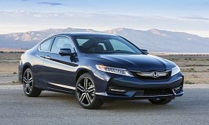 2016 Honda Accord Coupe Facelift Holds Both Visual and Mechanical Upgrades
