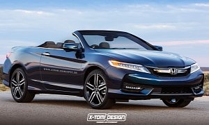 2016 Honda Accord Rendered in Cabrio Guise, We Have Mixed Feelings About it