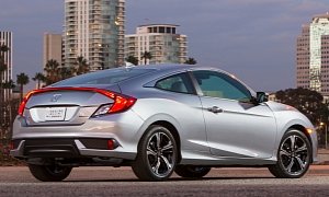 2016 Honda Civic Coupe Priced at $19,885, $410 More than the Sedan