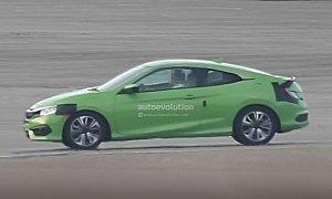 2016 Honda Civic Coupe Spied Naked, We Don’t Have to Wait for the LA Debut Next Week
