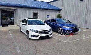 2016 Honda Civic Sedan vs. Outgoing Civic Coupe: Photo Comparison