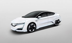2016 Honda FCV Revealed as Concept, Has More Range than Toyota's