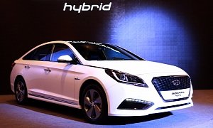 2016 Hyundai Sonata Hybrid Previewed at Launch Event in Seoul, South Korea