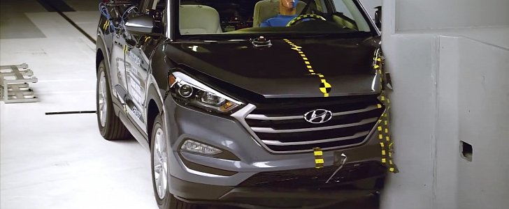 2016 Hyundai Tucson Aces IIHS Crash Tests, Gets Maximum Safety Rating