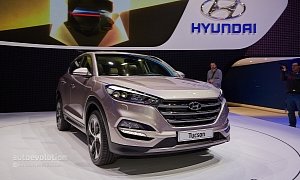 2016 Hyundai Tucson Debuts in Geneva with 48V Hybrid and PHEV Engines